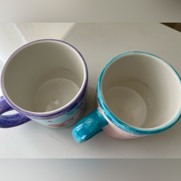 Hausenware | 2 Coffee Cups Mugs Fairy Designs | Dancing~ Tutu’s~ Hearts~ Angels - Picture 5 of 9